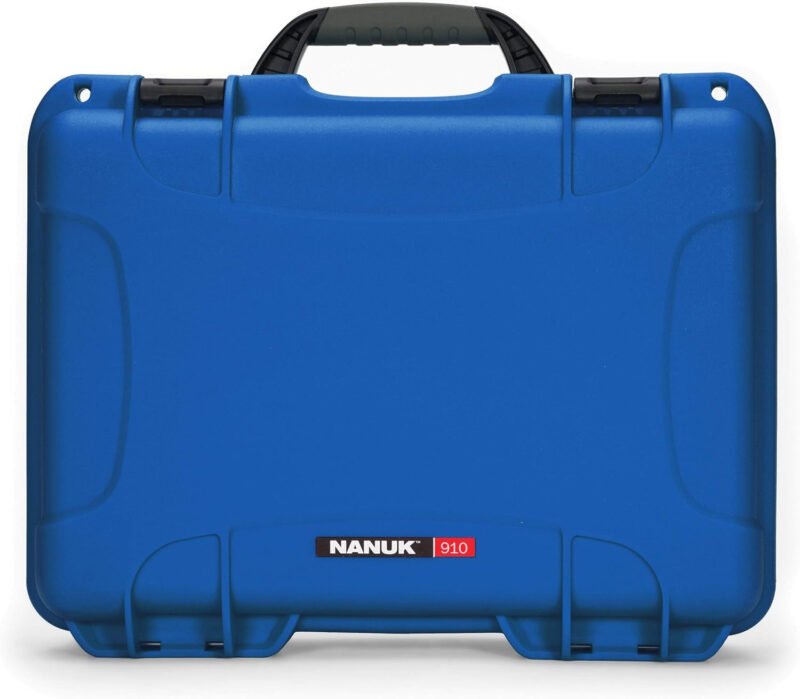 Nanuk 910 Waterproof Hard Case with Foam Insert – Blue (910-1008)