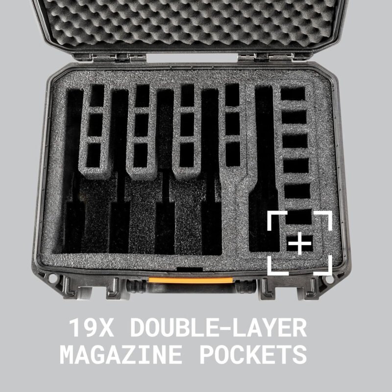 Pelican Vault Pistol Case (Custom Case Pre-Cut Foam)