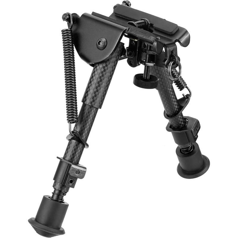 Besrilien Rifle Bipod Sling Swivel Stud Mount 6-9 Inches Bipods for Rifles Heavy Duty