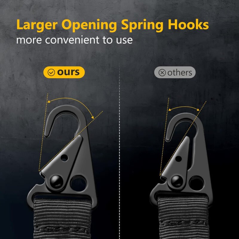 CVLIFE Rifle Sling Two Point Sling Adjustable Length Gun Sling for Rifle with 2 Pack Sling Swivel for M-Rail