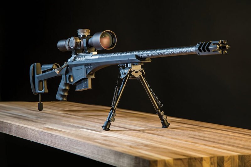Caldwell XLA Fixed Pic Rail Bipod with Collapsible Design, Non-Slip Feet and Notched Legs for Outdoor, Range, Shooting and Hunting