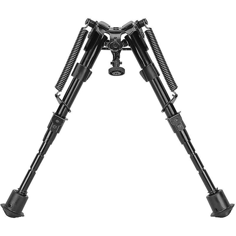 Caldwell XLA Fixed Bipod with Adjustable Notched Legs and Slim Folding Design for Easy Transport, Rifle Stability, and Target Shooting