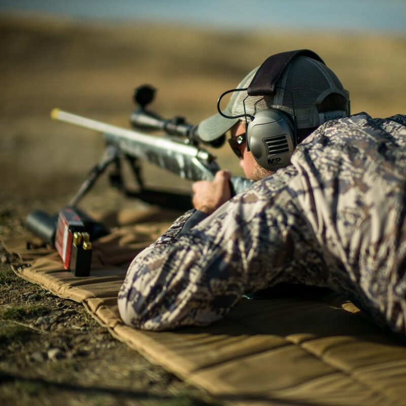 Caldwell XLA Fixed Bipod with Adjustable Notched Legs and Slim Folding Design for Easy Transport, Rifle Stability, and Target Shooting