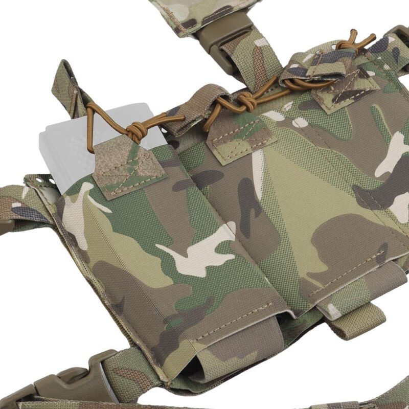 Chest Rig Quick Rlease Fit For MOLLE Mag Pouch Radio GP Bag