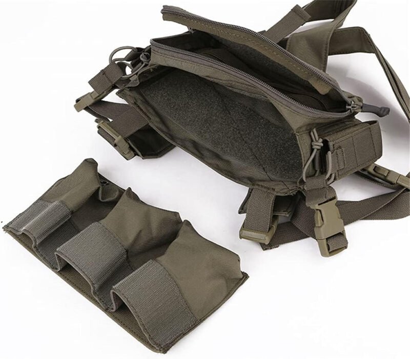 emersongear D3CR Micro Chest Vest,Mini Style,Compatible with Chest Strap/Tac Backpack/Tac Vest,Unisex
