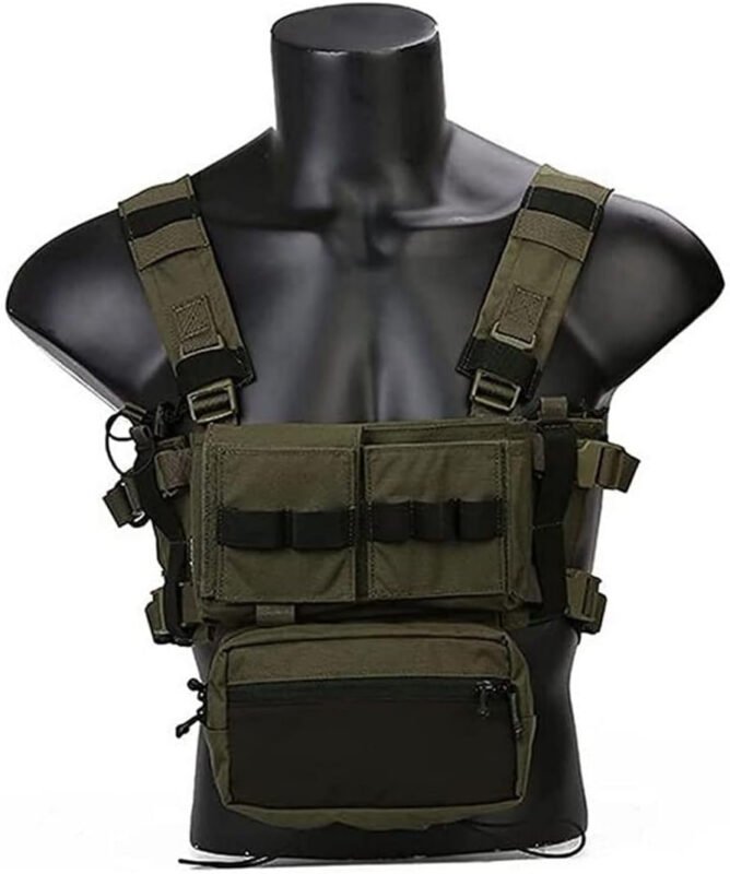 EMERSONGEAR Tactical Micro Vest, MK3 Modular Micro Fight Chest Rig