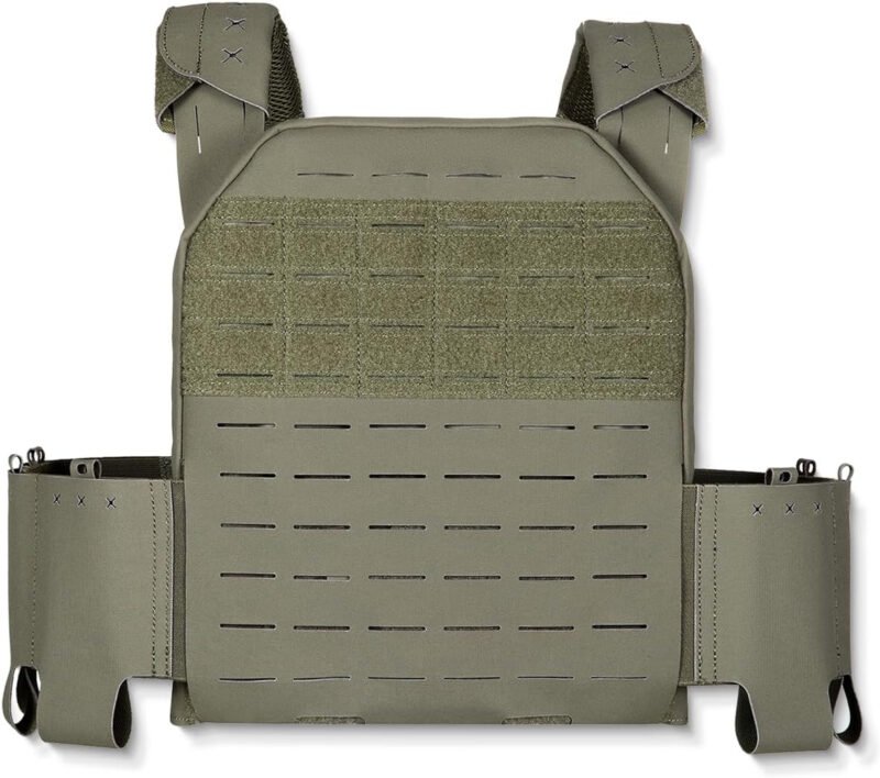 LPPC V.2 Tactical Vest, Low-Profile Vest, Modular, Placard Compatible, Made from 1000D Nylon Laminates MultiCam