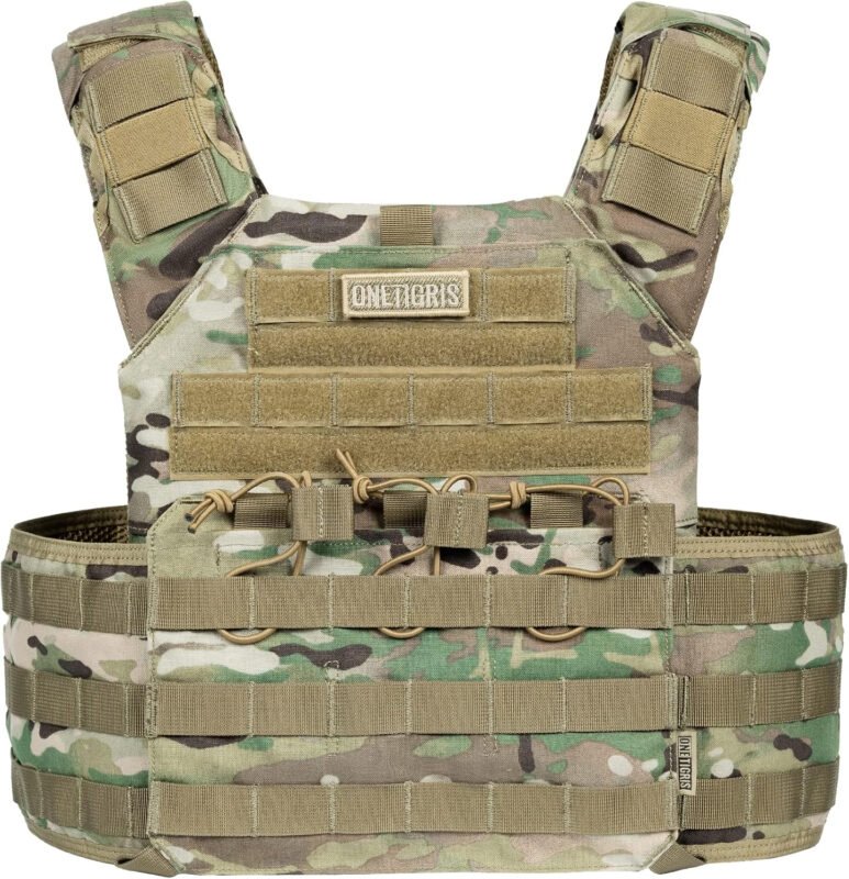 OneTigris DOOM Tactical Vest, Adjustable  Vest MOLLE Vest for Men