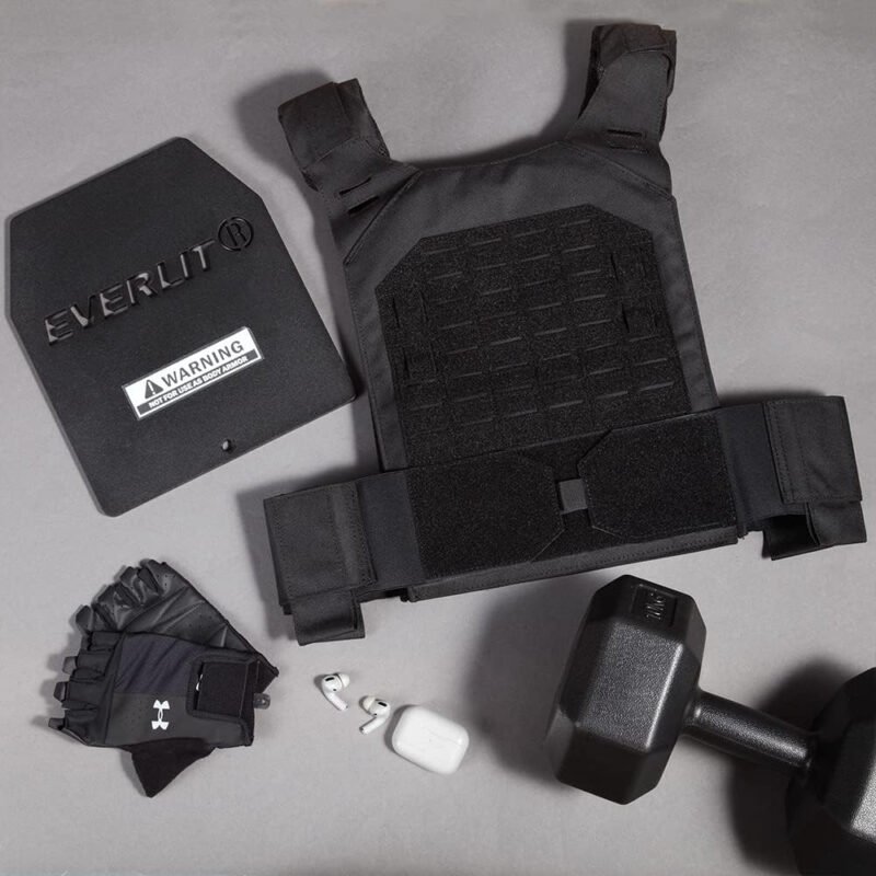 EVERLIT Adjustable Weighted Vest 14 Lbs/ 20 Lbs, Weight Included, for Body Weight Training Fitness Workout Running for Men Women