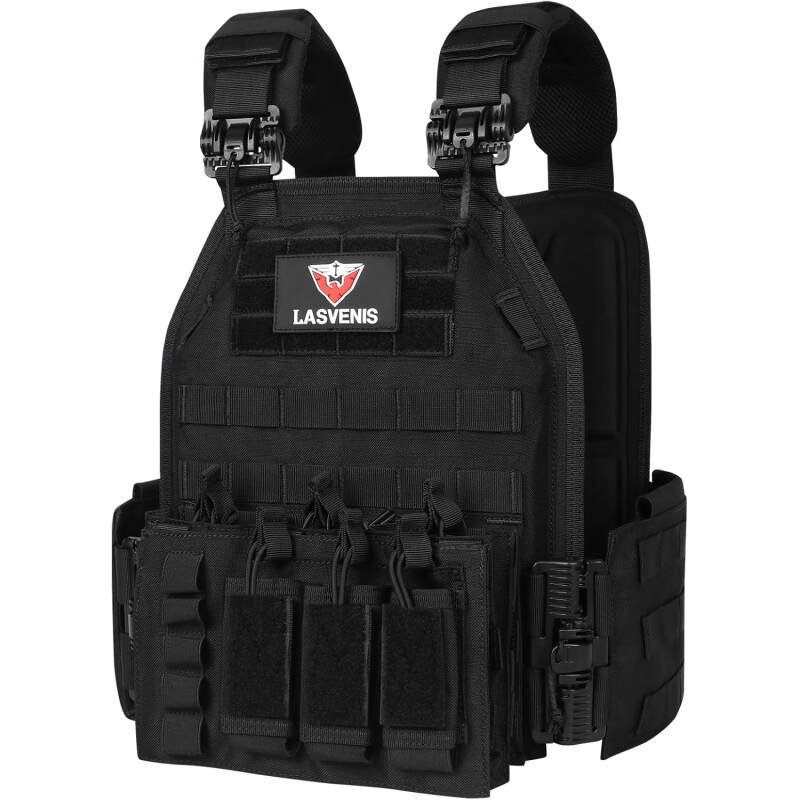 Quick Release Tactical Vest Lightweight Vests Adjustable Tactical Vest for Outdoor Training