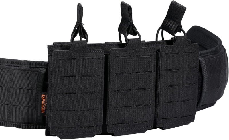 EXCELLENT ELITE SPANKER Tactical Mag Pouch Open-Top Single/Double/Triple Molle Magazine Pouch for Magazines M4 M16 AR-15 5.56