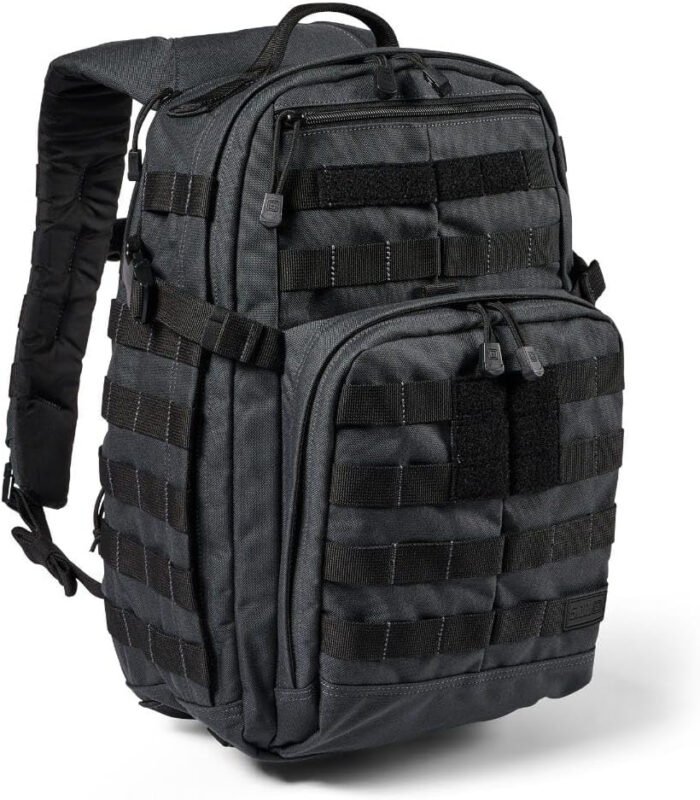 5.11 Tactical Backpack, RUSH 12 2.0 Military Survival Molle Backpack with Laptop Compartment, 24L, Style 56561ABR/56562ABR