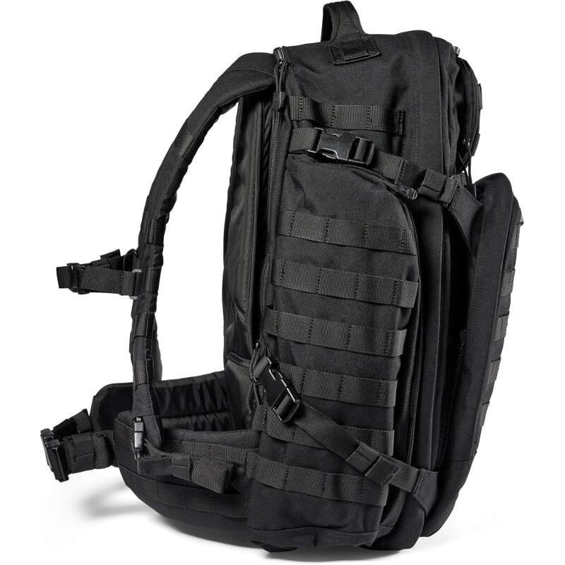 5.11 Tactical Backpack‚ Rush 72 2.0‚ Military Molle Pack, CCW with Multiple Compartments, 55 Liter, Large, Style 56565‚ Black