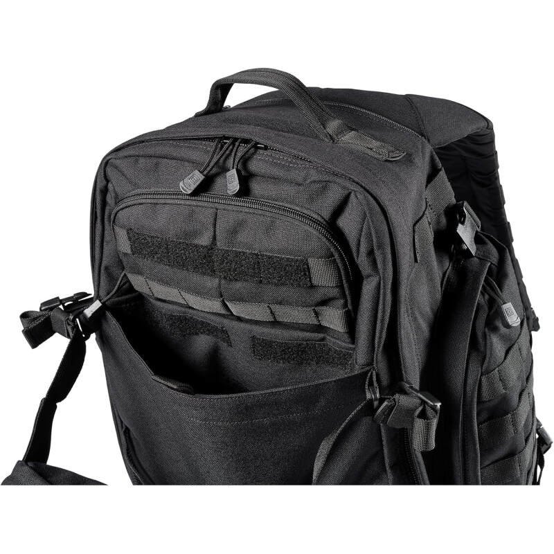 5.11 Tactical Backpack‚ Rush 72 2.0‚ Military Molle Pack, CCW with Multiple Compartments, 55 Liter, Large, Style 56565‚ Black