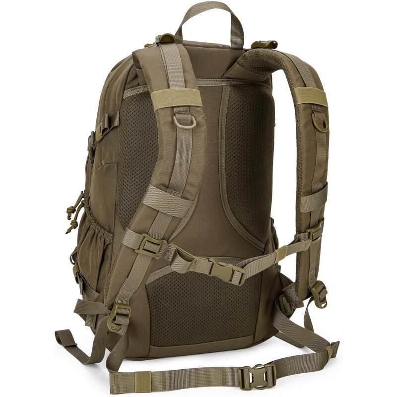 Mardingtop Small Tactical Backpack,Molle Hiking Backpack for Backpacking,Cycling and Biking,25L Backpack