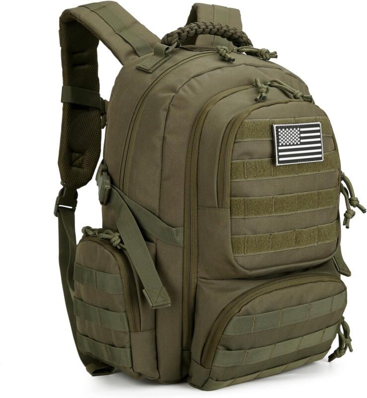 30L Military Tactical Backpack for Men 3 day Assault Pack Molle Backpack Tactical Hiking Rucksack