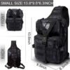 HAOMUK Tactical Sling Bag Pack Military Rover Shoulder Sling Backpack EDC Molle Assault Range Bag - Image 3