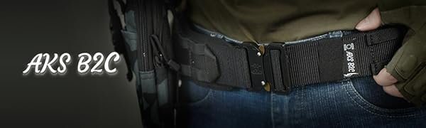 AKS Tactical Molle Belt with Buckle