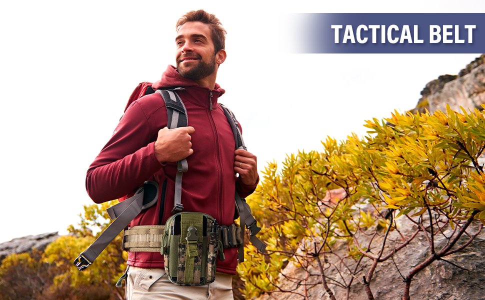 Tactical web riger belt