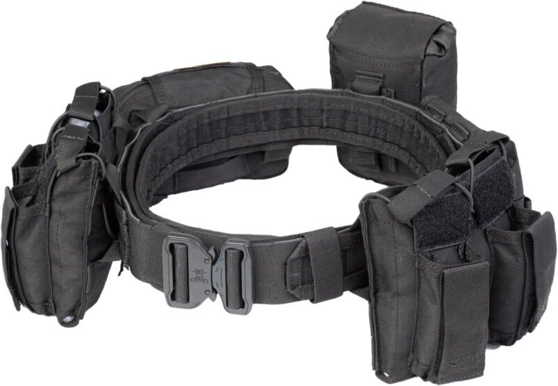 GZ XINXING Tactical Battle Belt Law Enforcement Tactical Duty Belts  Utility Belt with Accessories Pouches