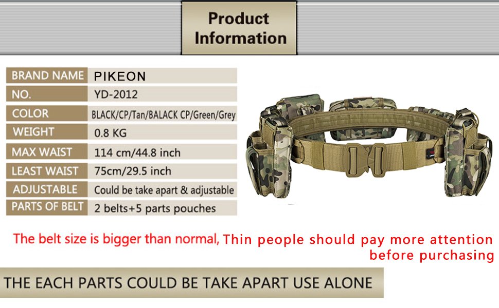 tactical belt