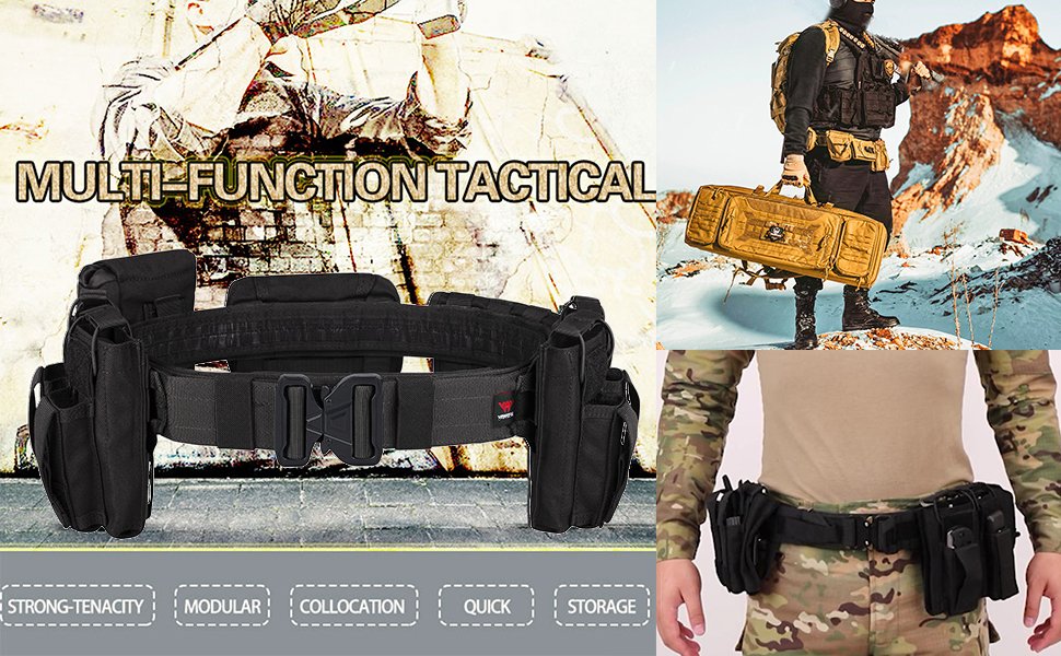 quick release battle belt