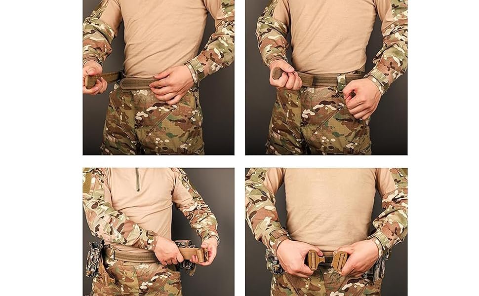 tactical belt and battle belt