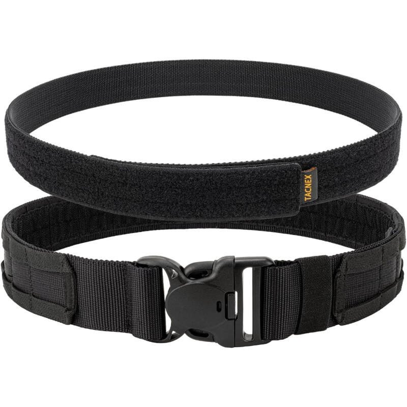 2″ MOLLE Duty Belt w/ 1.5″ Inner Belt Tactical Gear Holster Utility Carry Belt Range Battle Competition Equipment Belt