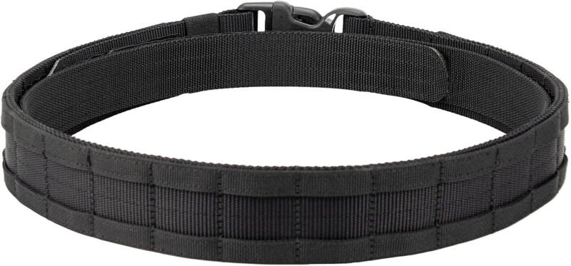 2″ MOLLE Duty Belt w/ 1.5″ Inner Belt Tactical Gear Holster Utility Carry Belt Range Battle Competition Equipment Belt
