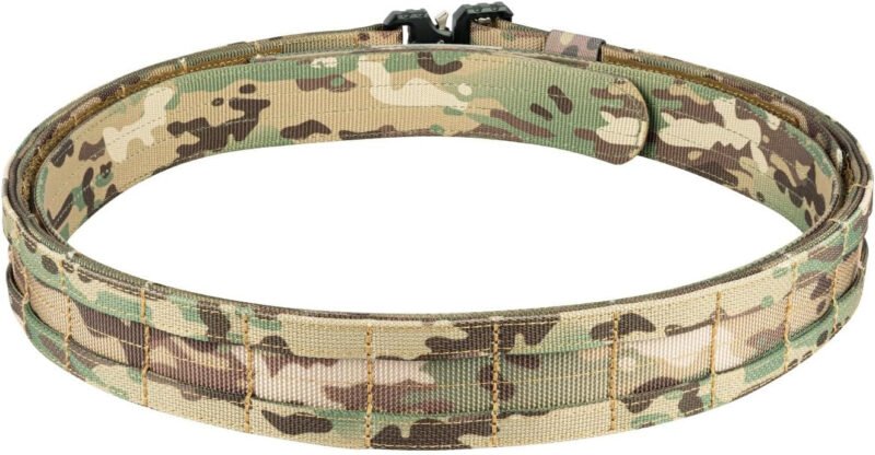 Tactical Gun Belt Molle Battle Belt 1.75″ & 1.5″ Rigger Heavy Duty Belt