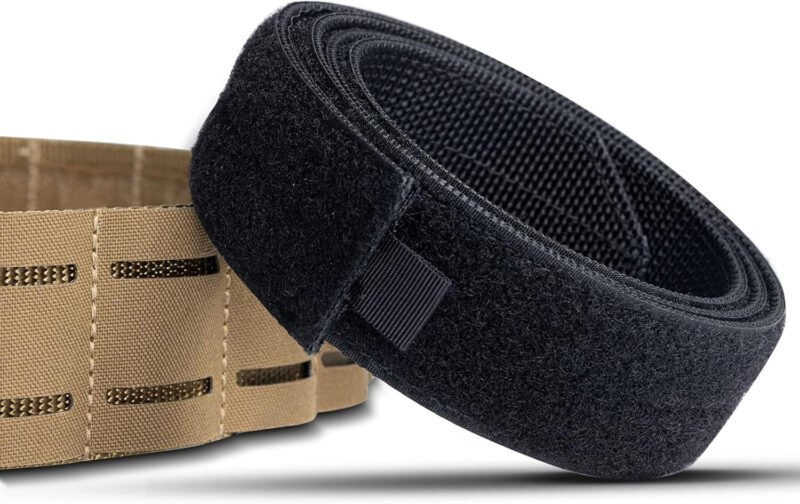 VISMIX Tactical Belt Battle Belt, Quick Release Buckle 2″ MOLLE Gun Belt with 1.5″ Inner Belt for Shooting Hunting