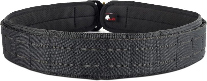 WOLF TACTICAL Molle Battle Belt – War Belt Battle Belts Tactical Gun Belt Duty Belt 2” Quick-Release Combat Belt