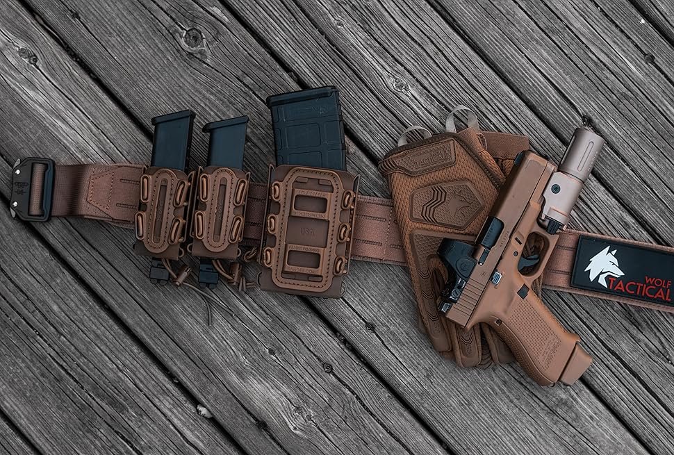 duty belt tactical gun belt battle belt war belt rig double belt mag carrier owb pistol
