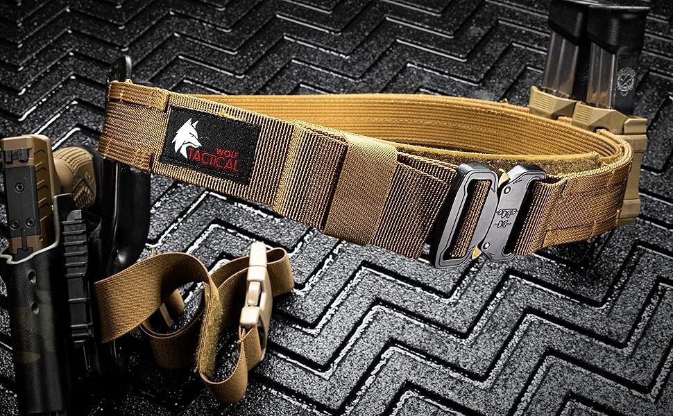 duty belt tactical gun belt battle belt war belt rig double belt mag carrier owb pistol