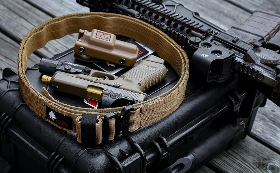 combat belt molle belt blue alpha range maverick tacticon cobra buckle police riggers