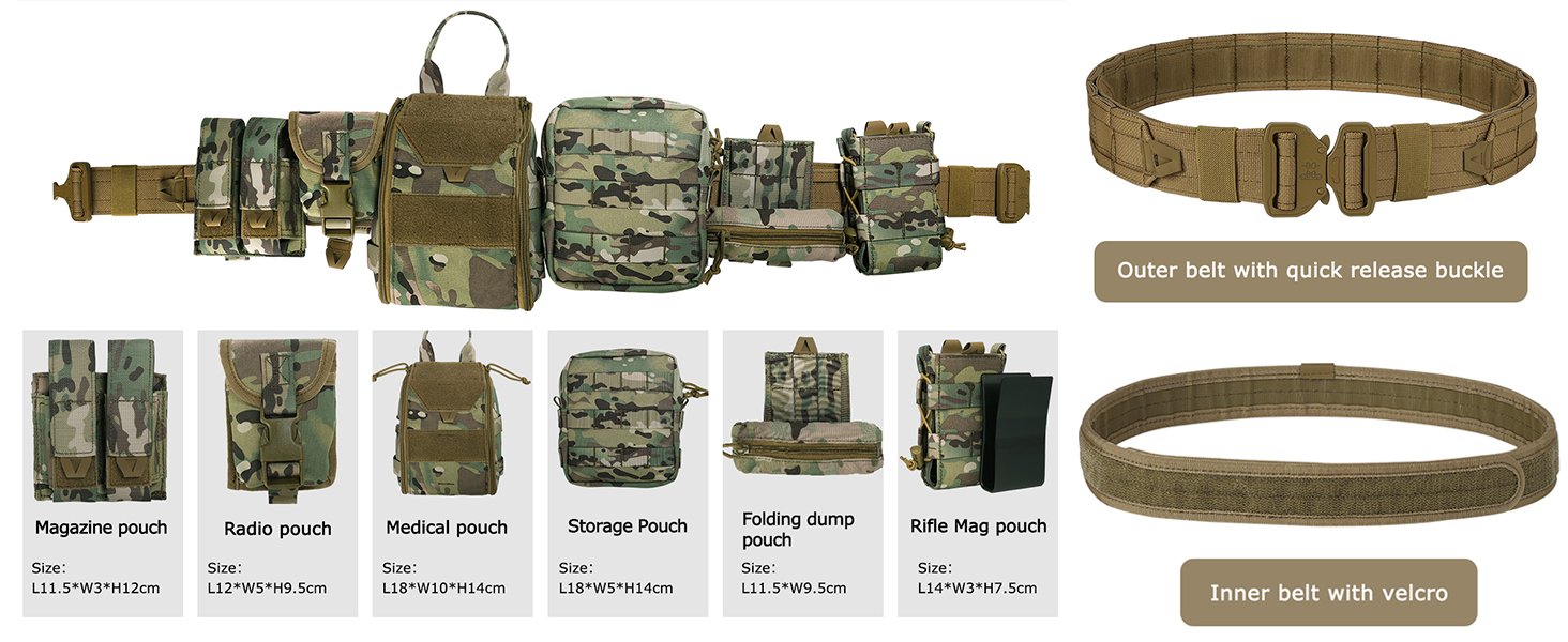 yakeda battle belt