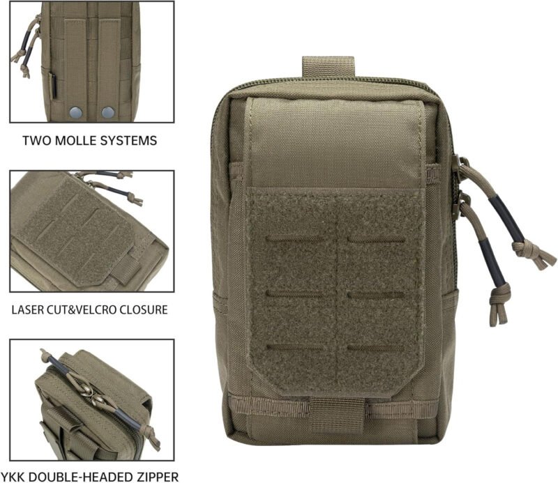 EXCELLENT ELITE SPANKER Tactical EDC Pouch Molle Utility Pouches Phone Holster Pouch Waist Bag Tool Pouch for Molle Accesssories