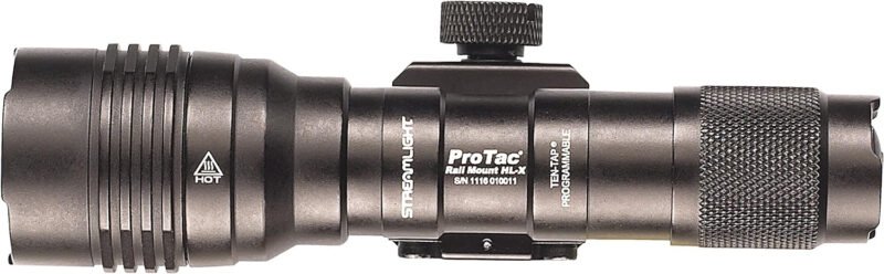 Streamlight 88071 ProTac Rail Mount HL-X USB 1000-Lumen Rechargeable Multi-Fuel Weapon Light With USB Battery and Cable, Remote Switch, Tail Switch, and Clips, Box, Black
