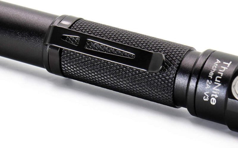 ThruNite LED Flashlight Archer 2A V3, 500 Lumens Mini AA Flashlight with Lanyard, IPX8 Water-Resistant Dual Switch Outdoor Flash Light for Hiking, Camping, Everyday Use, EDC – CW