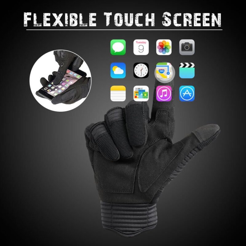 WTACTFUL Tactical Gloves for Men Touchscreen  Paintball Motorcycle Gloves