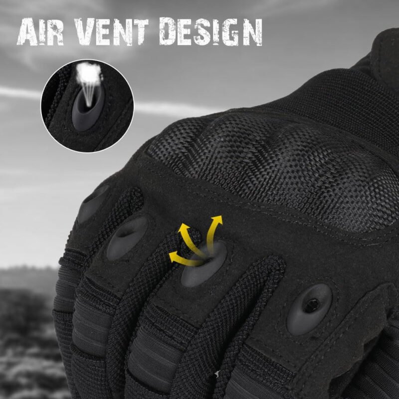 WTACTFUL Tactical Gloves for Men Touchscreen  Paintball Motorcycle Gloves