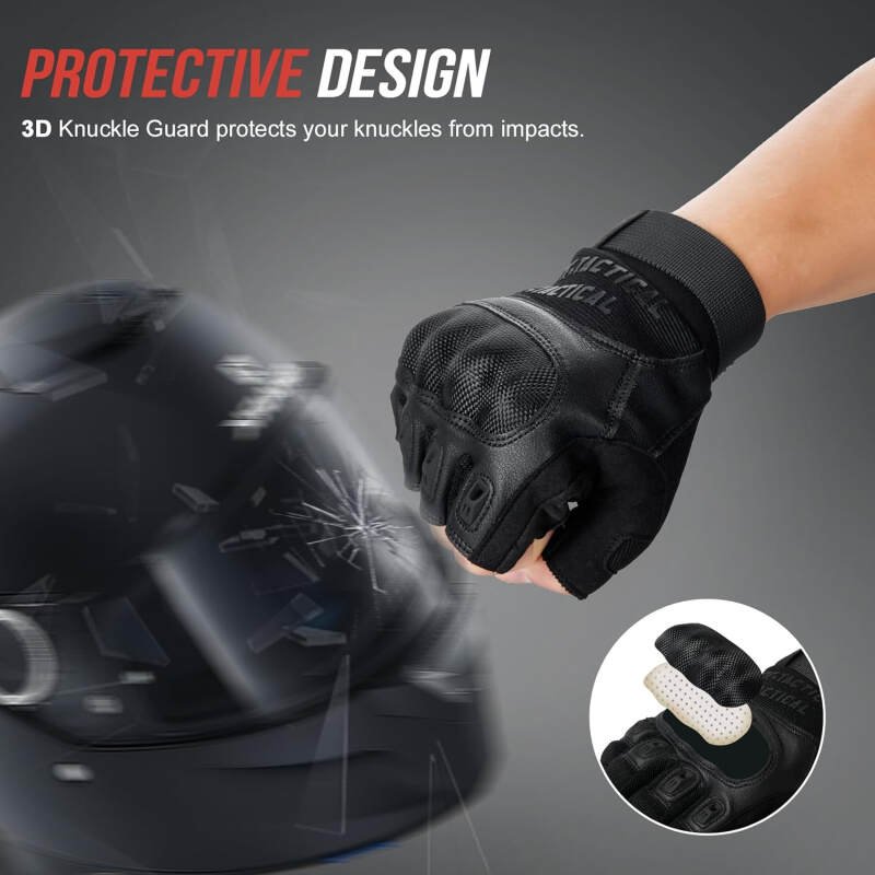 Fingerless Gloves for Men