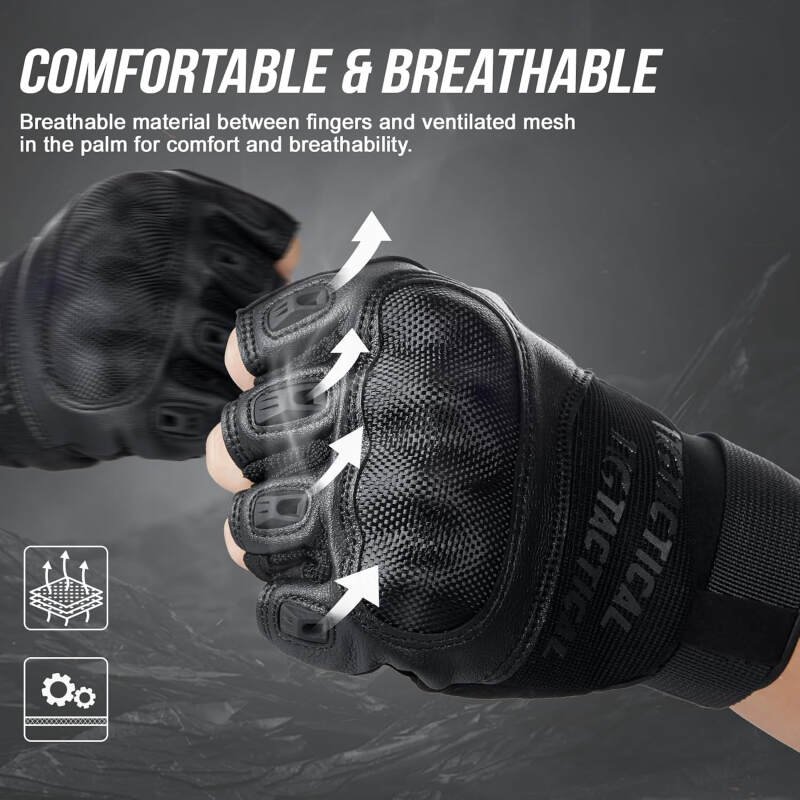 Fingerless Gloves for Men