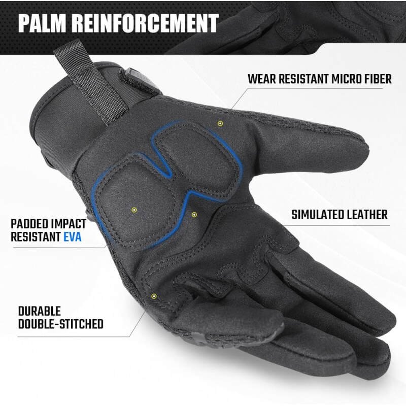 AXBXCX Tactical Gloves for Men Touch Screen Full Finger Gloves
