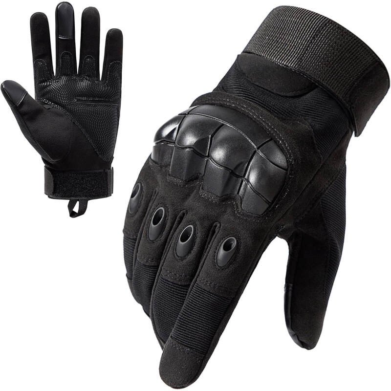 Tactical Gloves for Men, Shooting, Motorcycle, Knuckle Protection, , Paintball, Outdoor Sports, Touchscreen, Forest Green