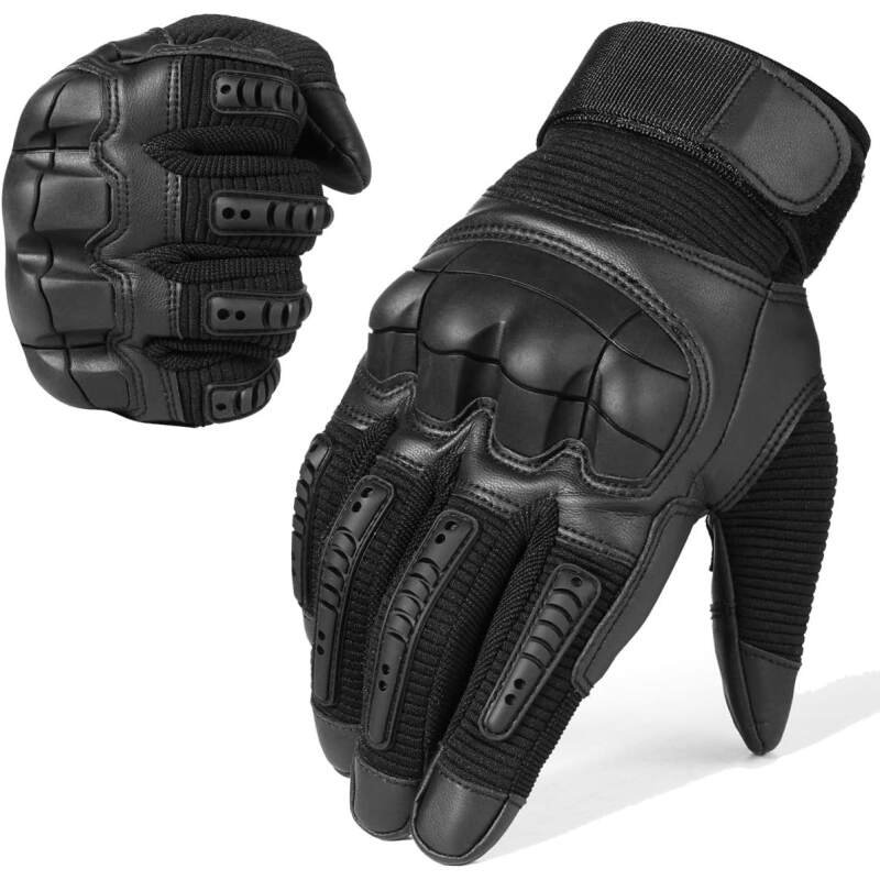 AXBXCX Touchscreen Motorcycle Tactical Gloves for Men