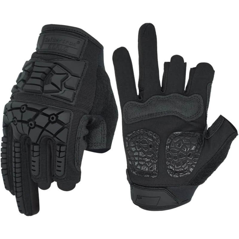 Seibertron T.T.F.I.G/T.H.F.I.G/T.F.F.I.G 2.0 Men’s Tactical Gloves Flexible Rubber