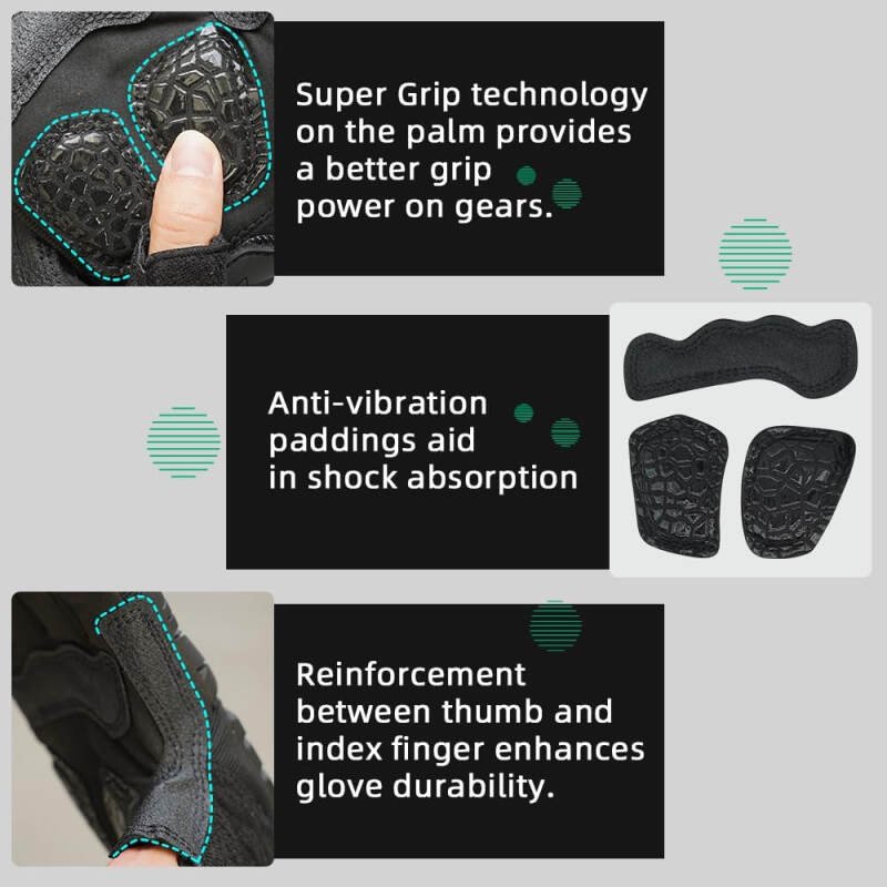 Seibertron T.T.F.I.G/T.H.F.I.G/T.F.F.I.G 2.0 Men’s Tactical Gloves Flexible Rubber