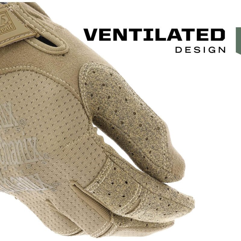 Mechanix Wear: Tactical Specialty Vent Tactical Gloves, Touch Capable, High Dexterity, Gloves for , Paintball, and Field Work, Work Gloves for Men (Brown, Large)