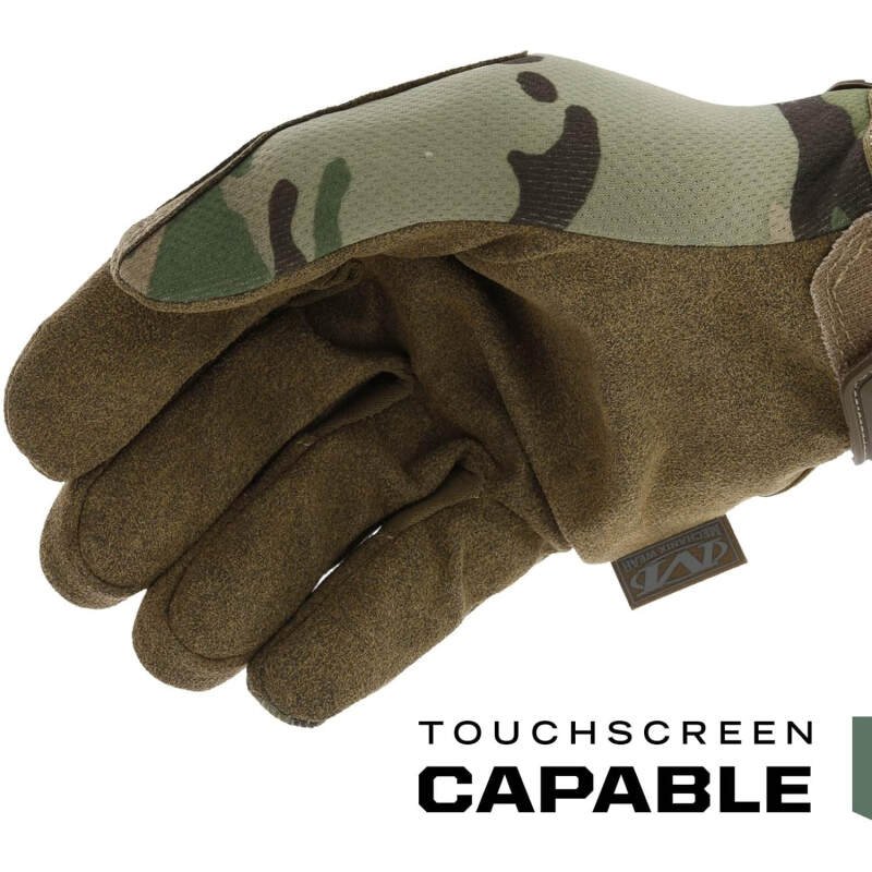 Mechanix Wear: The Original Tactical Work Gloves with Secure Fit, Flexible Grip for Multi-Purpose Use, Durable Touchscreen Safety Gloves for Men (Camouflage – MultiCam, Medium)